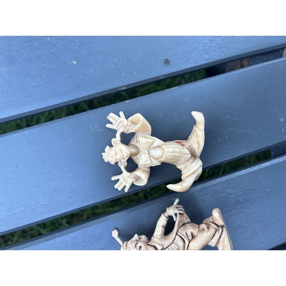 Vtg Clown Figurine Set Of 3‎